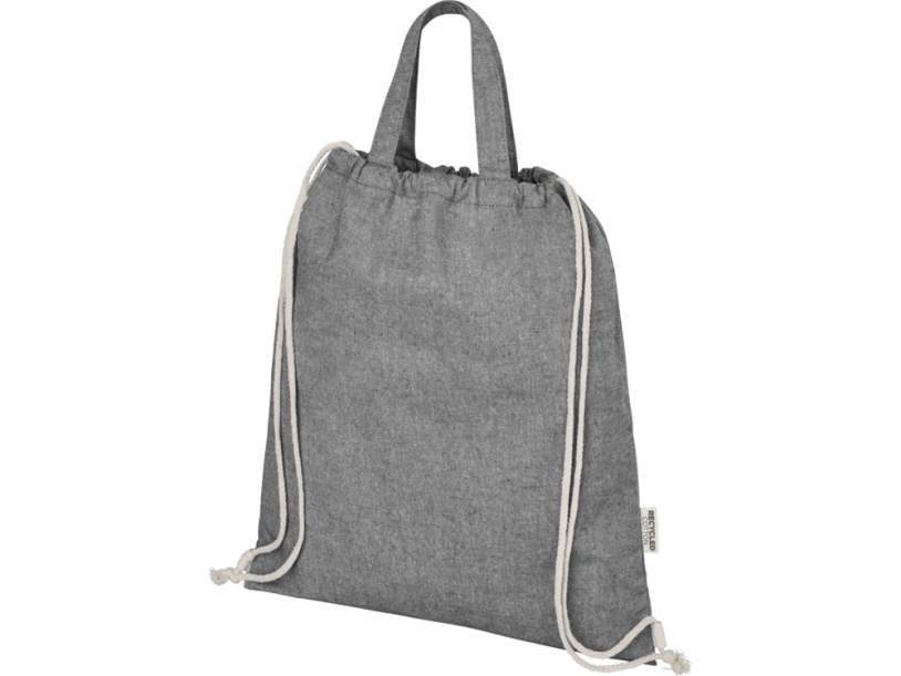 Рюкзак со шнурком Pheebs, 150 г/м2 (черный)  (Изображение 4)