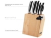 Набор из 5 кухонных ножей, ножниц и блока для ножей с ножеточкой, NADOBA, серия URSA (Изображение 2)