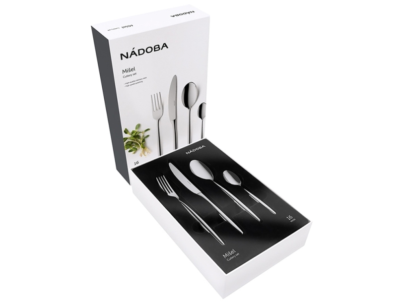 Набор столовых приборов, 16 предметов, NADOBA, серия MISEL (Изображение 2)