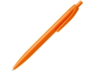 Ручка пластиковая шариковая STIX (оранжевый) черные чернила