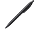 Ручка пластиковая шариковая STIX (черный) синие чернила
