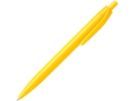 Ручка пластиковая шариковая STIX (желтый) черные чернила