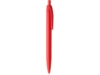Ручка пластиковая шариковая STIX (красный) синие чернила (Изображение 3)