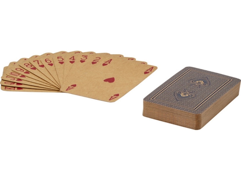 Набор игральных карт Ace из крафт-бумаги (натуральный)  (Изображение 3)