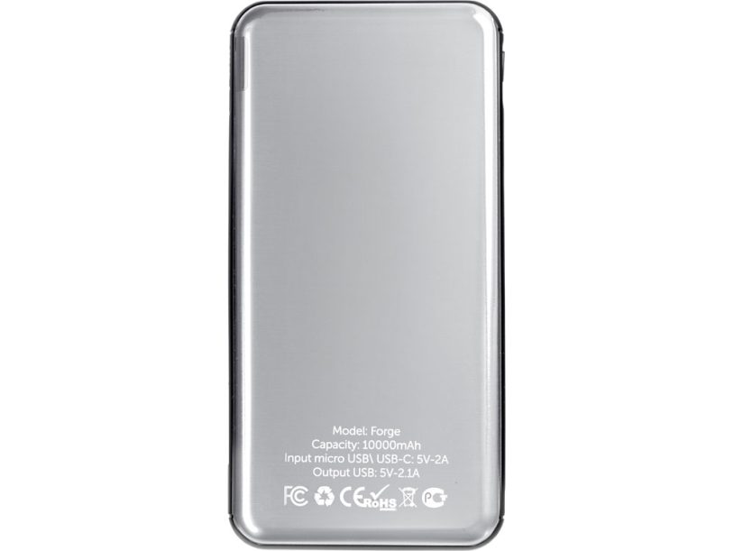 Внешний аккумулятор Forge, Evolt, металл, 10000mah (Изображение 3)