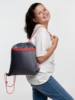 Детский рюкзак Novice, серый с красным (Изображение 6)