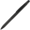 Ручка шариковая со стилусом Digit Soft Touch, черная (Изображение 1)