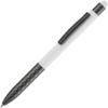 Ручка шариковая со стилусом Digit Soft Touch, белая (Изображение 1)