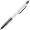 Ручка шариковая со стилусом Digit Soft Touch, белая (Изображение 3)