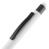 Ручка шариковая со стилусом Digit Soft Touch, белая (Изображение 5)