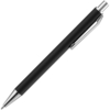 Ручка шариковая Lobby Soft Touch Chrome, черная (Изображение 4)