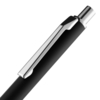 Ручка шариковая Lobby Soft Touch Chrome, черная (Изображение 5)