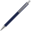 Ручка шариковая Lobby Soft Touch Chrome, синяя (Изображение 2)