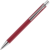 Ручка шариковая Lobby Soft Touch Chrome, красная (Изображение 4)