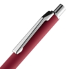 Ручка шариковая Lobby Soft Touch Chrome, красная (Изображение 5)