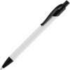 Ручка шариковая Undertone Black Soft Touch, белая (Изображение 1)