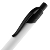 Ручка шариковая Undertone Black Soft Touch, белая (Изображение 5)