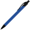 Ручка шариковая Undertone Black Soft Touch, ярко-синяя (Изображение 2)