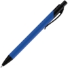 Ручка шариковая Undertone Black Soft Touch, ярко-синяя (Изображение 3)