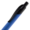 Ручка шариковая Undertone Black Soft Touch, ярко-синяя (Изображение 5)