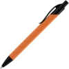 Ручка шариковая Undertone Black Soft Touch, оранжевая (Изображение 2)