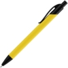 Ручка шариковая Undertone Black Soft Touch, желтая (Изображение 2)