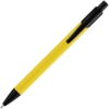 Ручка шариковая Undertone Black Soft Touch, желтая (Изображение 4)