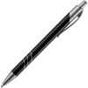 Ручка шариковая Underton Metallic, черная (Изображение 2)