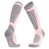 Термоноски женские высокие Monterno Sport, розовые с серым (Изображение 1)