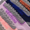 Термоноски женские высокие Monterno Sport, фиолетовые с серым (Изображение 4)