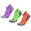 Набор из 3 пар спортивных мужских носков Monterno Sport, фиолетовый, зеленый и оранжевый (Изображение 1)