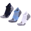 Набор из 3 пар спортивных женских носков Monterno Sport, синий, голубой и белый (Изображение 1)