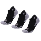 Набор из 3 пар спортивных женских носков Monterno Sport, черный