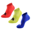 Набор из 3 пар спортивных носков Monterno Sport, красный, зеленый и синий (Изображение 1)