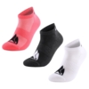 Набор из 3 пар спортивных носков Monterno Sport, розовый, серый и белый (Изображение 1)
