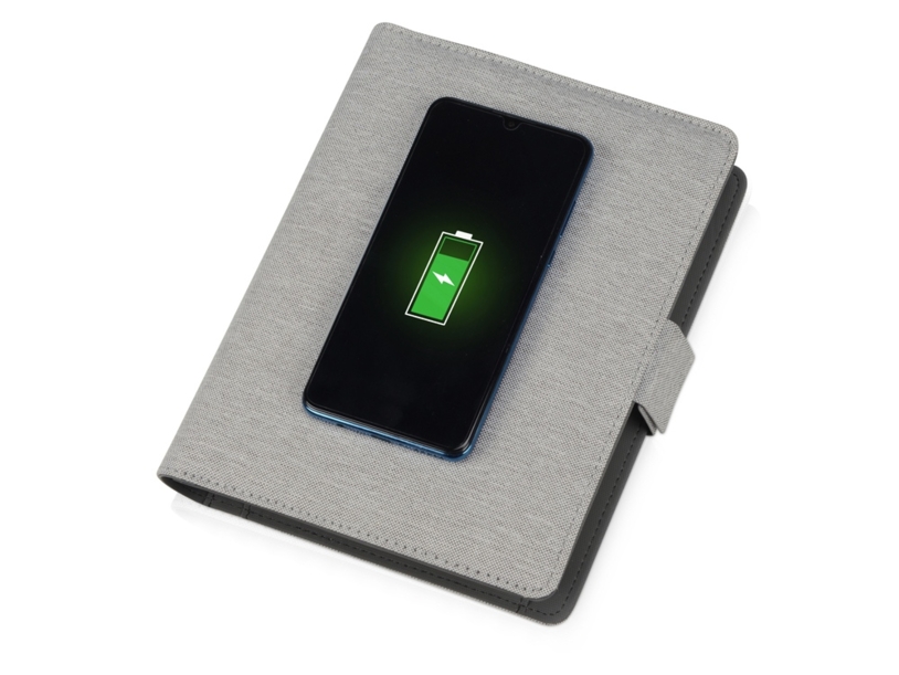 Органайзер с беспроводной зарядкой 5000 mAh Powernote (Изображение 2)