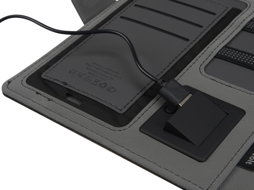 Органайзер с беспроводной зарядкой 5000 mAh Powernote (Изображение 7)