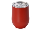 Вакуумная термокружка Sense, непротекаемая крышка, крафтовая упаковка (красный) 