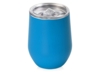 Вакуумная термокружка Sense, непротекаемая крышка, крафтовая упаковка (голубой)  (Изображение 1)