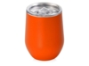 Вакуумная термокружка Sense, непротекаемая крышка, крафтовая упаковка (оранжевый)  (Изображение 1)