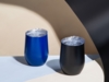 Вакуумная термокружка Sense, непротекаемая крышка, крафтовая упаковка (темно-синий)  (Изображение 8)