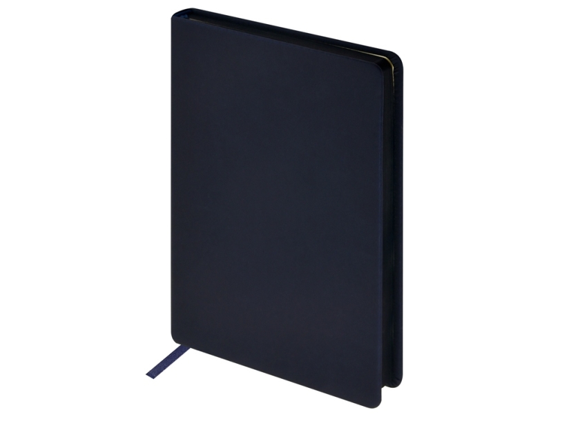 Ежедневник А5 Megapolis Color soft-touch (navy)  (Изображение 3)