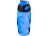 Бутылка спортивная Gobi (синий прозрачный/черный)  (Изображение 1)