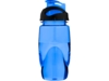 Бутылка спортивная Gobi (синий прозрачный/черный)  (Изображение 3)