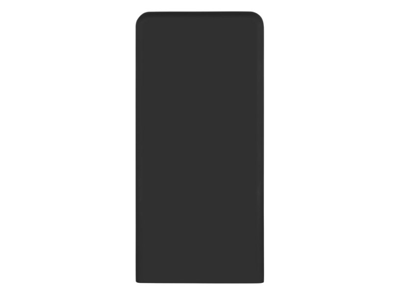 Внешний аккумулятор с подсветкой логотипа Faros, soft-touch, 4000 mAh (черный)  (Изображение 5)