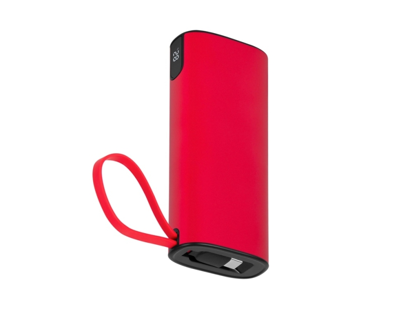 Внешний аккумулятор NEO Tech, 10000 mAh (красный)  (Изображение 2)