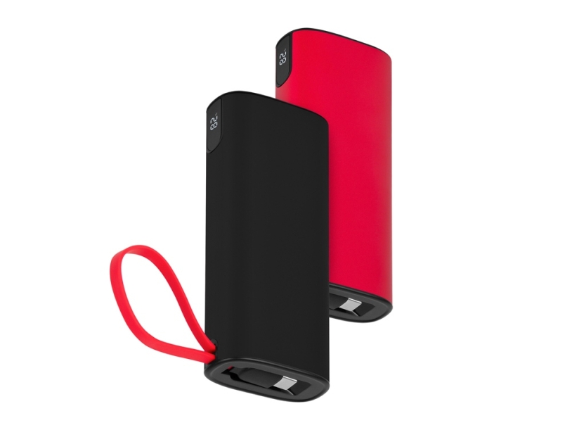 Внешний аккумулятор NEO Tech, 10000 mAh (красный)  (Изображение 6)