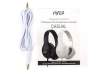 HIPER Наушники накладные WIRED CASUAL WHITE HTW-OV2 (Изображение 9)