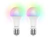 Набор из двух лампочек IoT CLED M1 RGB, E27, белый (Изображение 1)