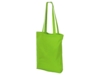 Складная хлопковая сумка Skit (зеленое яблоко)  (Изображение 2)
